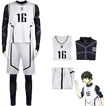 Blue Lock Cosplay Costume Isagi Yoichi Football Jersey Uniform Full Set Bachira Meguru Tracksuit Suits Anime Role Play Halloween Costume