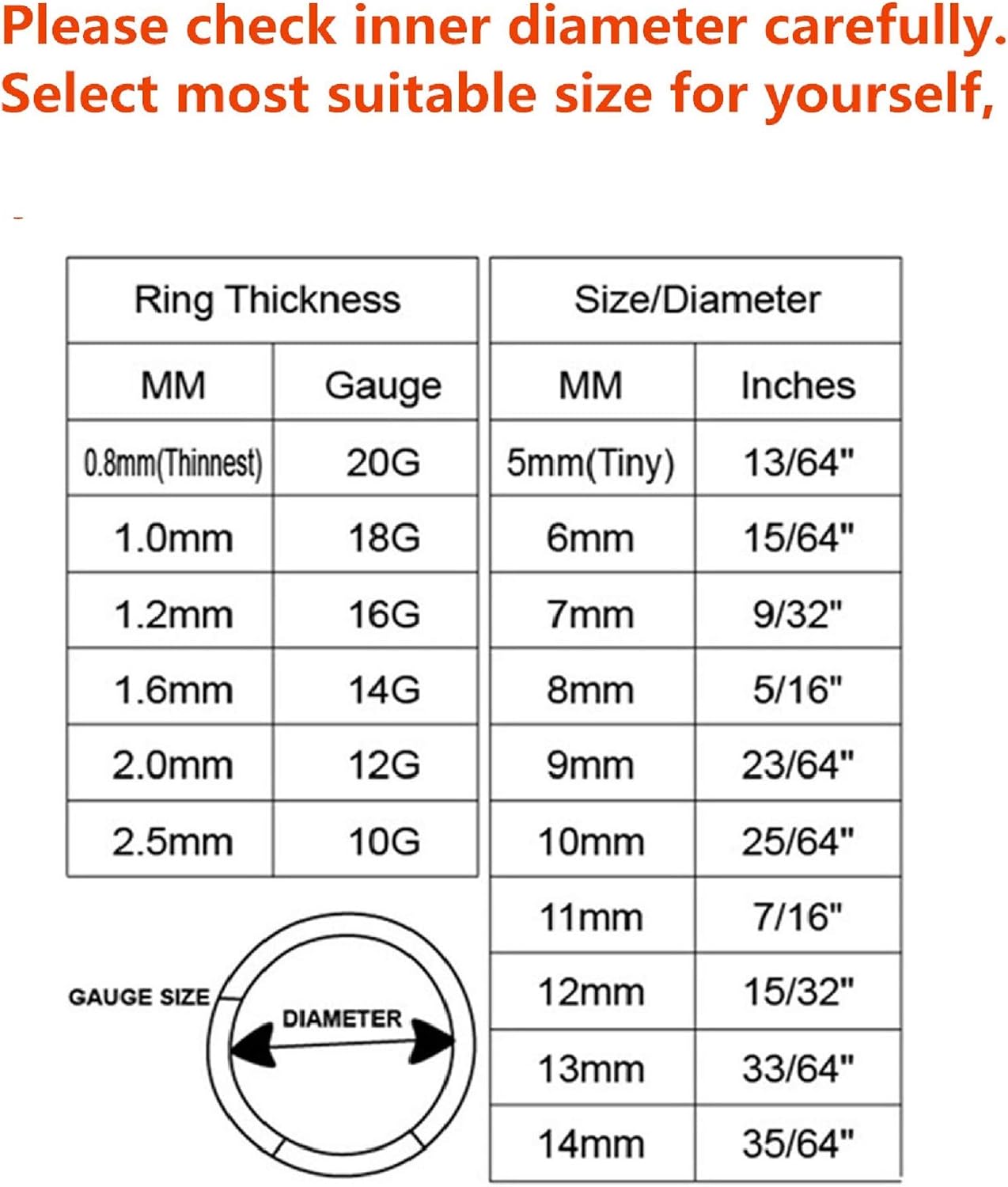 Surgical Steel 16g Cartilage Earring Nose Rings Seamless Nose Hoop 16 Gauge Gold Earrings For Women Men Septum Clicker With Cubic Zirconia Helix Rook Lobe 7mm Conch Hinged Piercing Jewelry