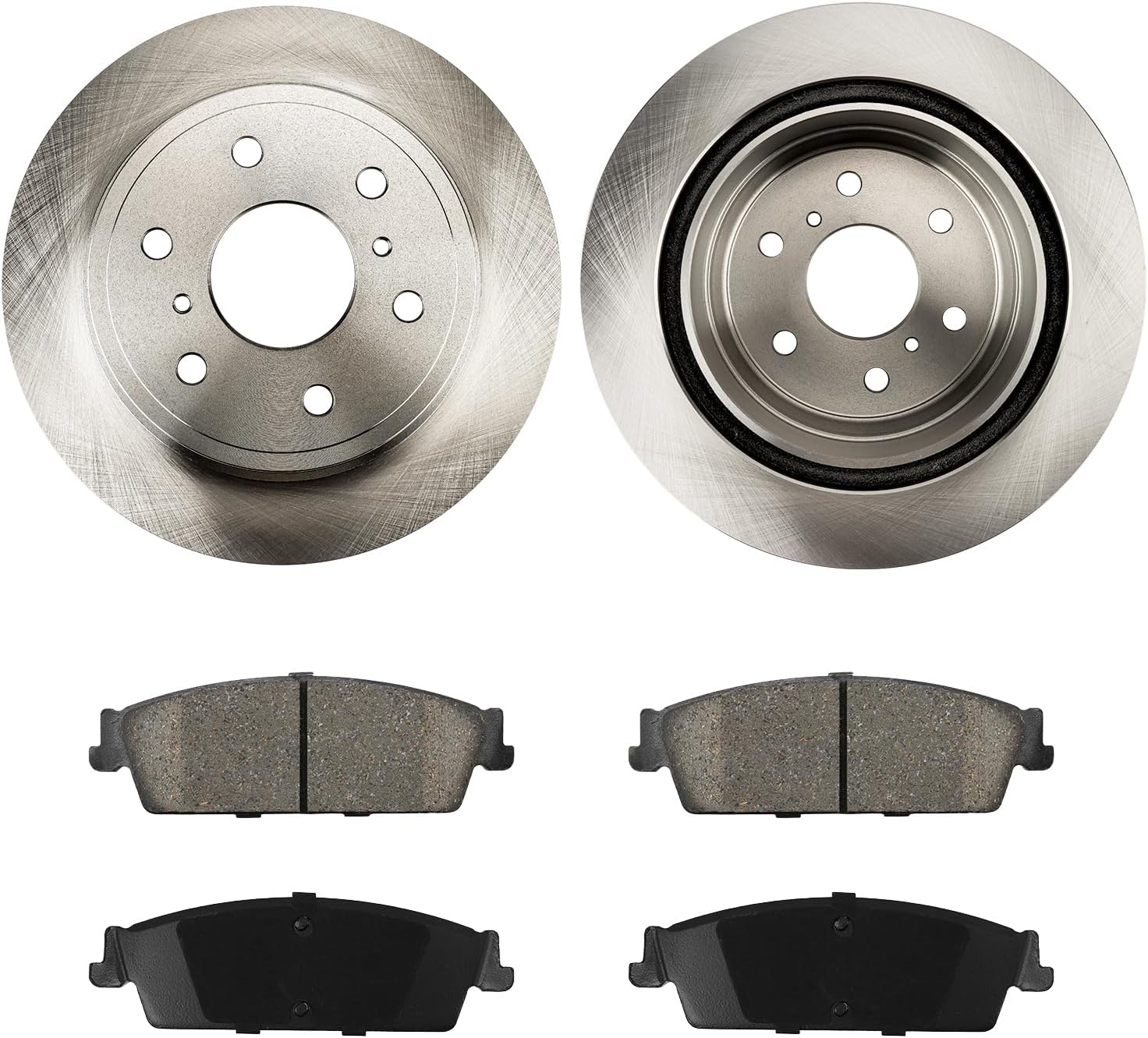 PHILTOP Rear Brake Pads and Rotors kit Fit for GMC 2007-2014 Yukon, 13” Brake kit Rear Brakes Rotors Automotive Replacement Brake kits