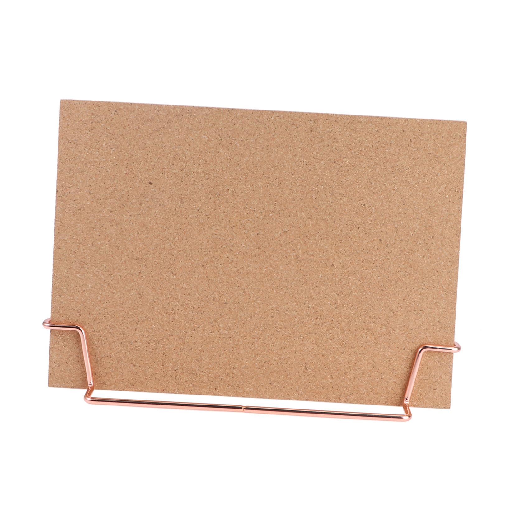 TOPBATHY Bacheca Memo in Sughero con Base Rosa Lavagna da Parete per Casa e Ufficio Board Portatile Multifunzionale per Appunti e Messaggi