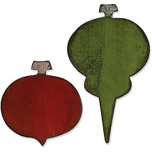 Sizzix Movers & Shapers Die - Carved Ornaments by Tim Holtz