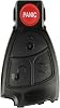 Entry Remote Car Key Fob Case Shell Cover Button Pad For IYZ3312