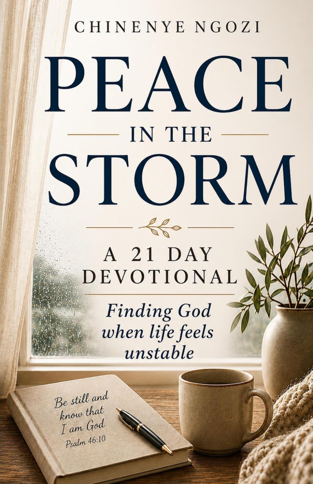 Peace in the storm: A 21 days devotional: for finding God when life feels unstable