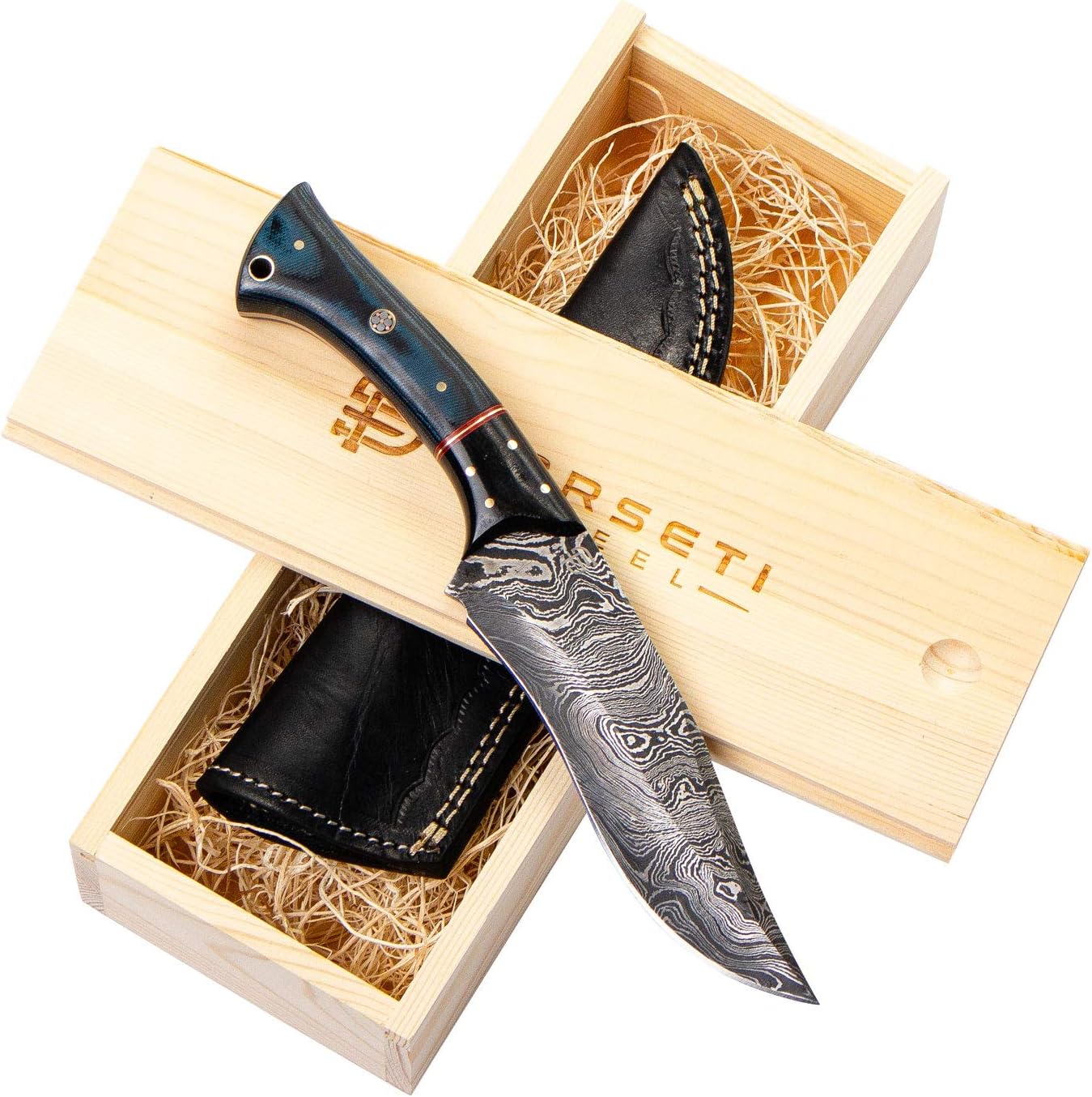Anubis Handmade Damascus Steel Knife