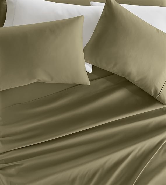 Linen Market Bed Sheets for Full Size Bed (Sage) - Sleep Better Than Ever with These Soft and Cooling Full Sheets - Deep Pocket Fits 16" Thick Beds - 4 Piece Full Sheet Set