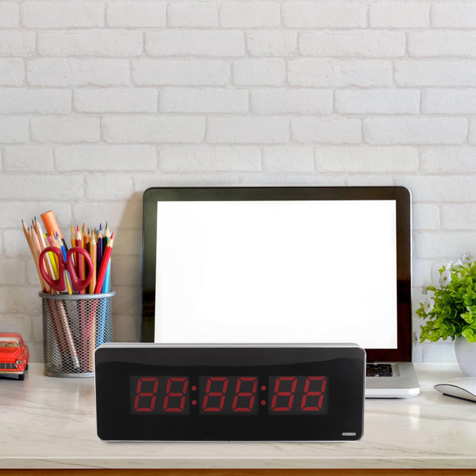 Kalenderklok, 14 Extra groot display LED Digitaal bureau Alarm Dagklok Temperatuur Wandklokken(36 * 13 * 3cm-Uur minuut seconde Kalenderklok, 14 Extra groot display LED Digitaal bureau Alarm Dagklok Temperatuur Wandklokken(36 * 13 * 3cm-Uur minuut seconde