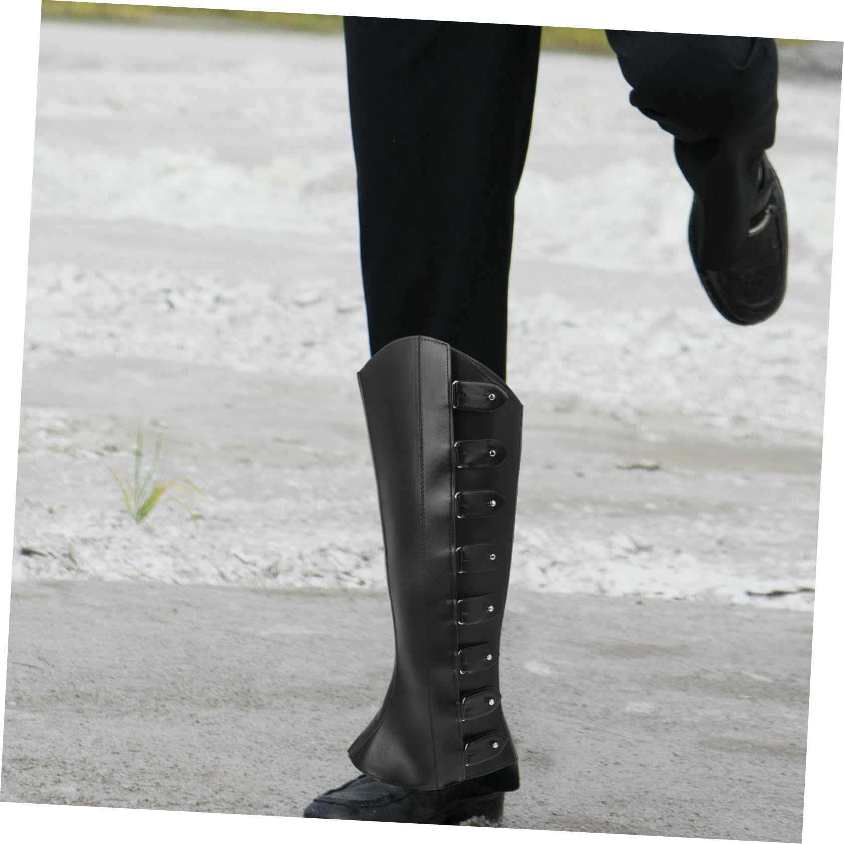 Beavorty 1 Par De Cubrezapatos De Caña Alta Para Leggings Cubrebotas De Pirata Para Halloween Cubrebotas Medievales Para Hombre Cubrezapatos Para Disfraz Cubrebotas Medievales