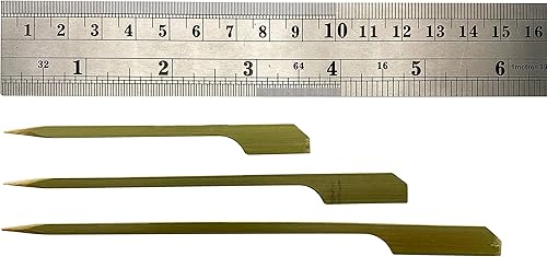 Miniatura 5 de KingSeal Palillos de paleta de bambú, Casual, 3.5 pulgadas