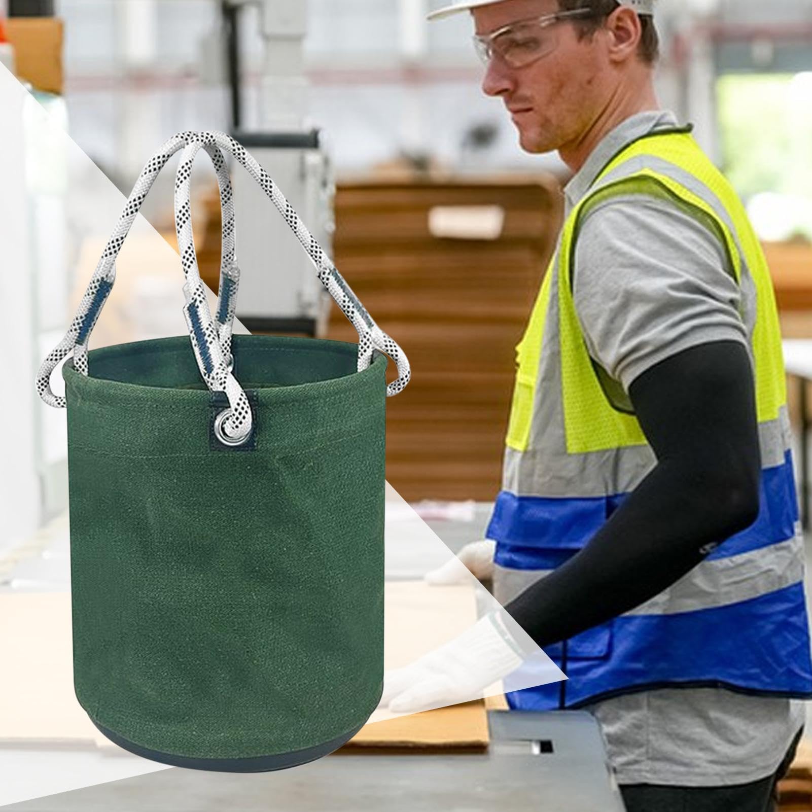 Organisateur Outillage Électrique Seau Seau En Toile Polyvalent Pour | Transport Matériel Électrique Poste de Travail Léger Jardin Construction