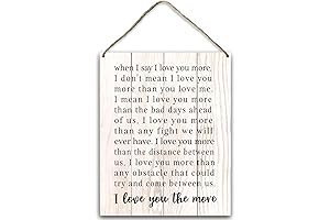 Exquisite "I Love You" Plaque for Heartfelt Love Expressions