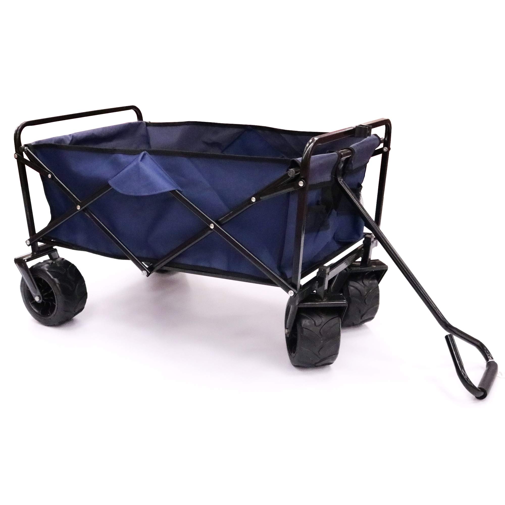 Nalu M.Y Folding Camping Wagon Multi-purpose Trolley with Big Wheels for Beach Camping Festivals