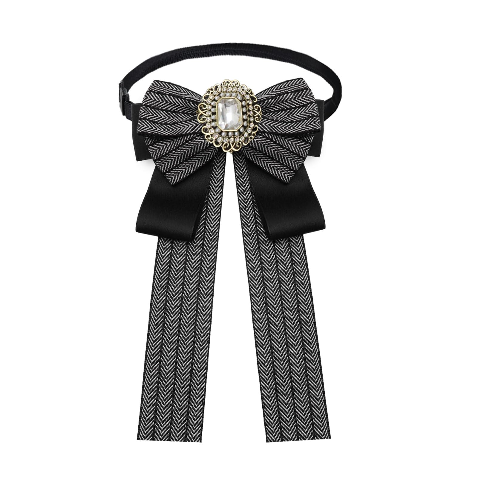 Big Bow Tie Long Bowtie for Parties and Wedding Activities