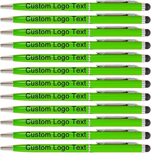 Miniatura 13 de Bolígrafos personalizados con nombre, icono, logotipo, texto, bolígrafo personalizado con lápiz capacitivo para iglesia de negocios, 100