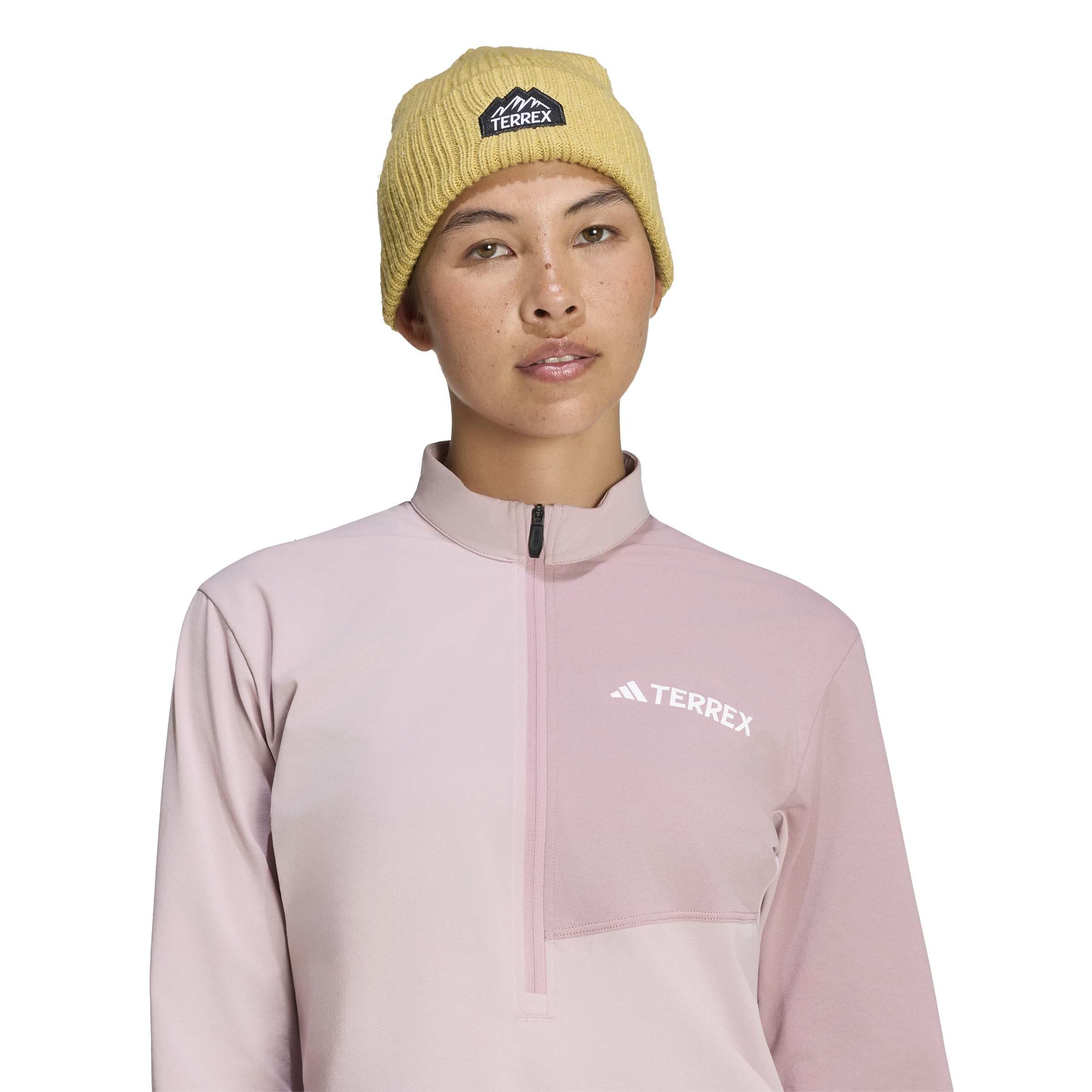 adidas Damen Terrex Multi Climacool Half Zip Long Sleeve T-Shirt