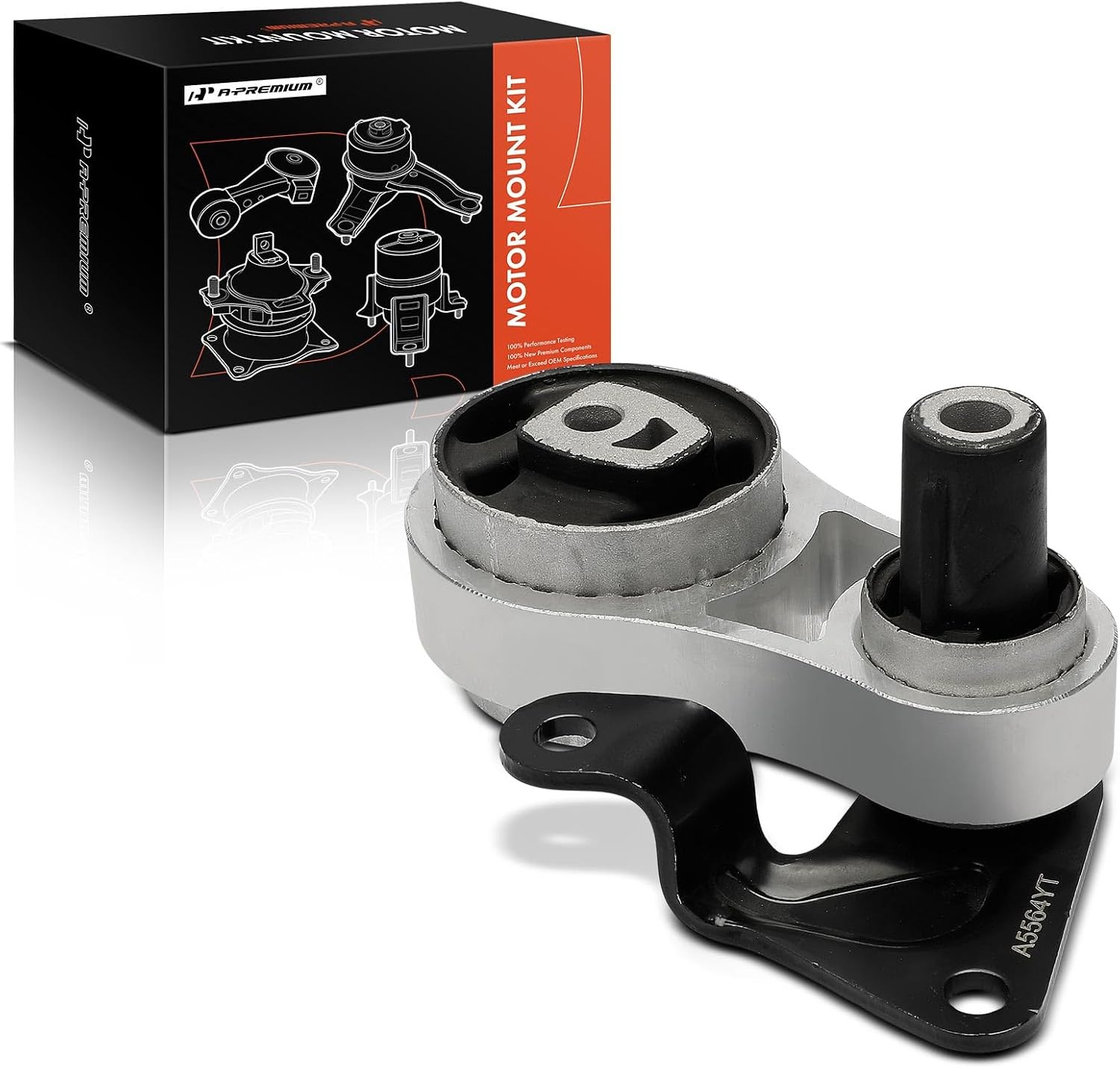 A-Premium Rear Torque Strut Mount Compatible with Ford Fiesta 2014 2015 2016, 1.6L
