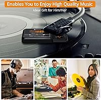 Vista 5 de Neoteck 0.005g/100g Professional Turntable Stylus Force Gauge Scale with Touch Screen and Backlight LCD for Tonearm Phono Cartridge, Nonmagnetic and