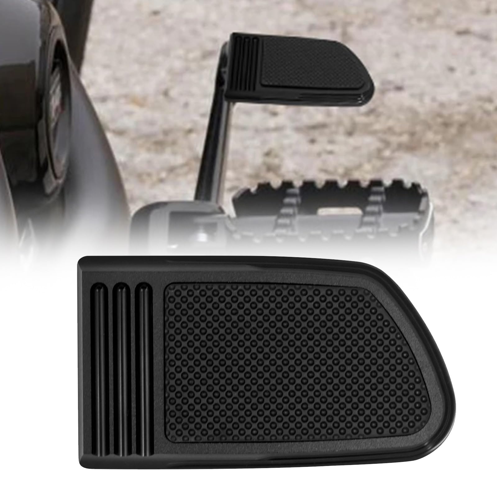 Couvre-pédale de frein CNC antidérapant pour éviter les glissements sur Softail