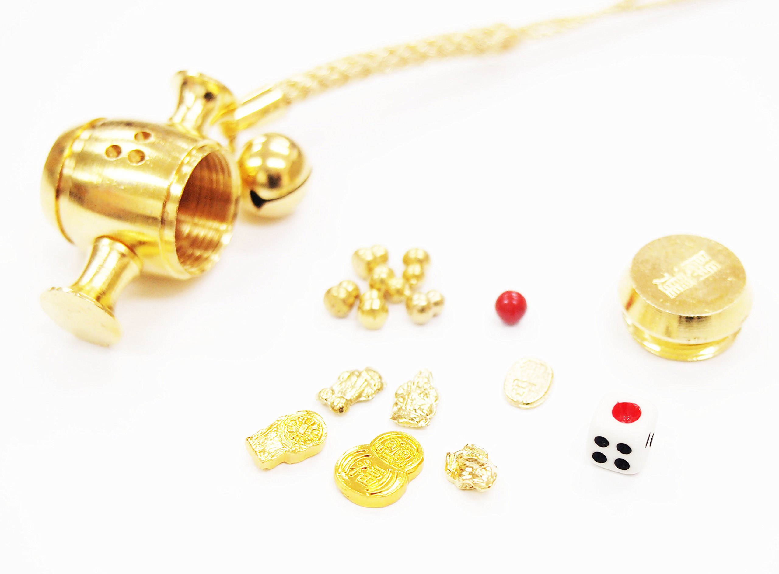 Amazon.co.jp: 開運小槌 打出の小槌 十福招福 ストラップ 幸福の根付