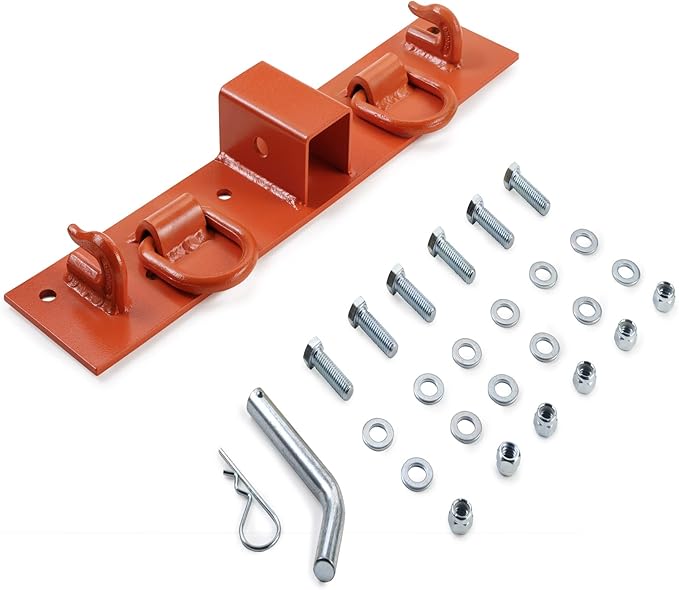 ONECHOI Tractor Bucket Hooks Bolt on Hooks 2” Receiver, G70 Grade Grab