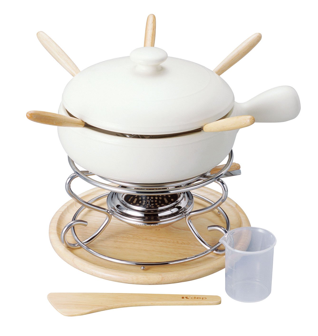 Amazon.co.jp: ケデップ マルチテーブルパンセット クリーム KY-225
