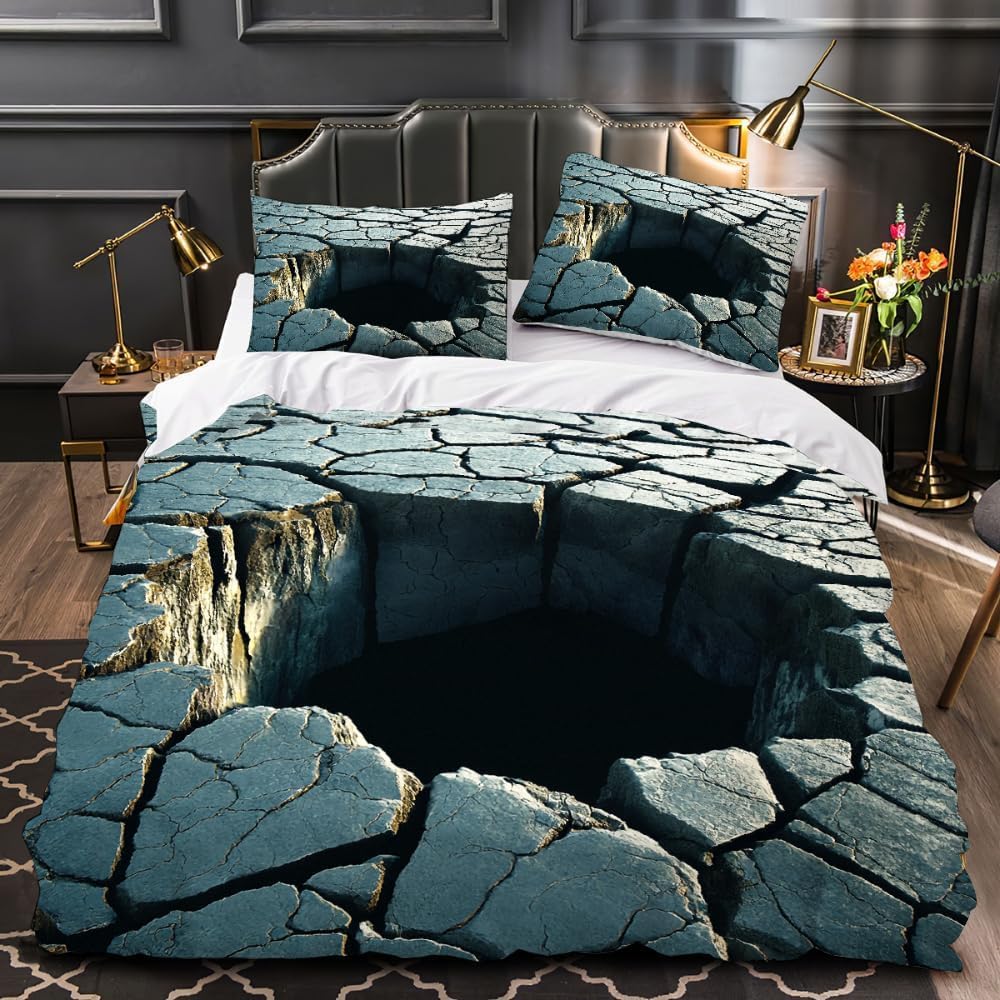 Housse de couette 220x240 gouffre zippée pour en finir avec la couette qui glisse