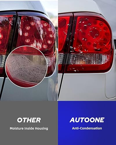 Miniatura 5 de AUTOONE - Para Dodge Journey 2011-2020 Conjunto de luces traseras de fábrica, luz de freno LED exterior, luz trasera, lado del pasajero (RH)