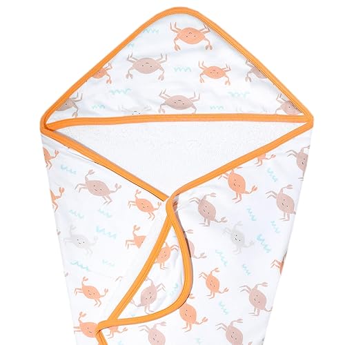 Miniatura 6 de Copper Pearl Toalla de baño con capucha de punto premium Cosmos