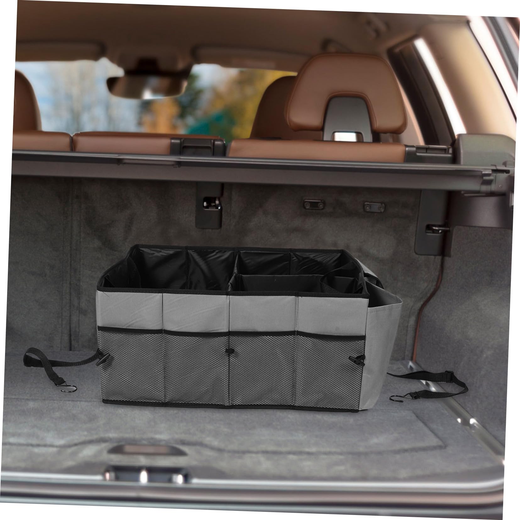 OUNONA Organizador de Maletero para Suv Varios Compartimentos Plegable
