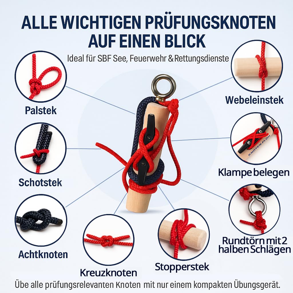 Planche D'apprentissage Des Nœuds, Outil De Formation De Nœuds, Planche