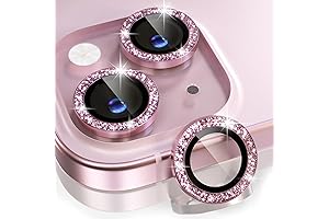 Choiche iPhone 15 Accessories: Bling Camera Lens Protector
