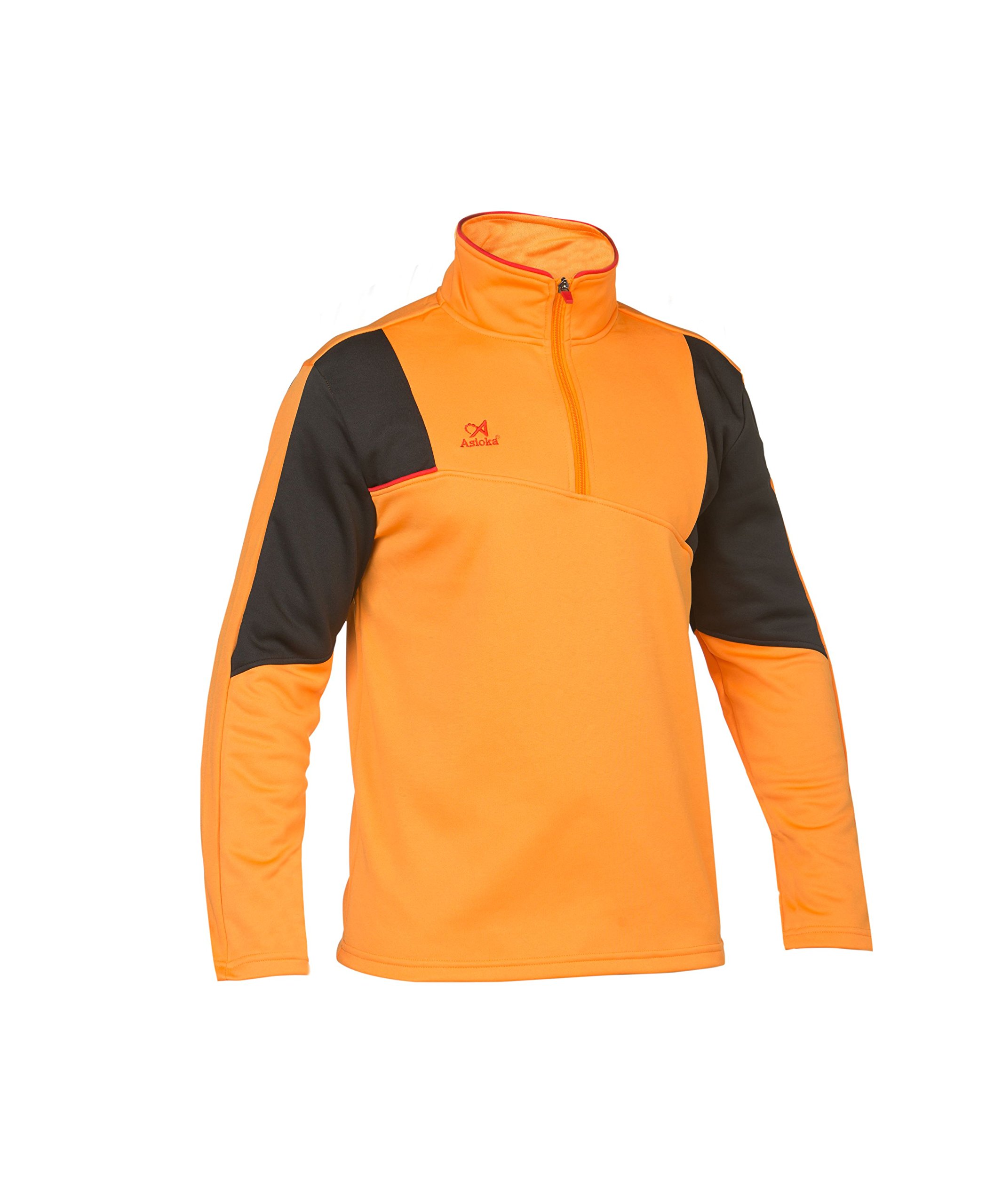 Asioka 187/17 Sweatshirt, Man, Men, 187/17, Orange/Black, Small