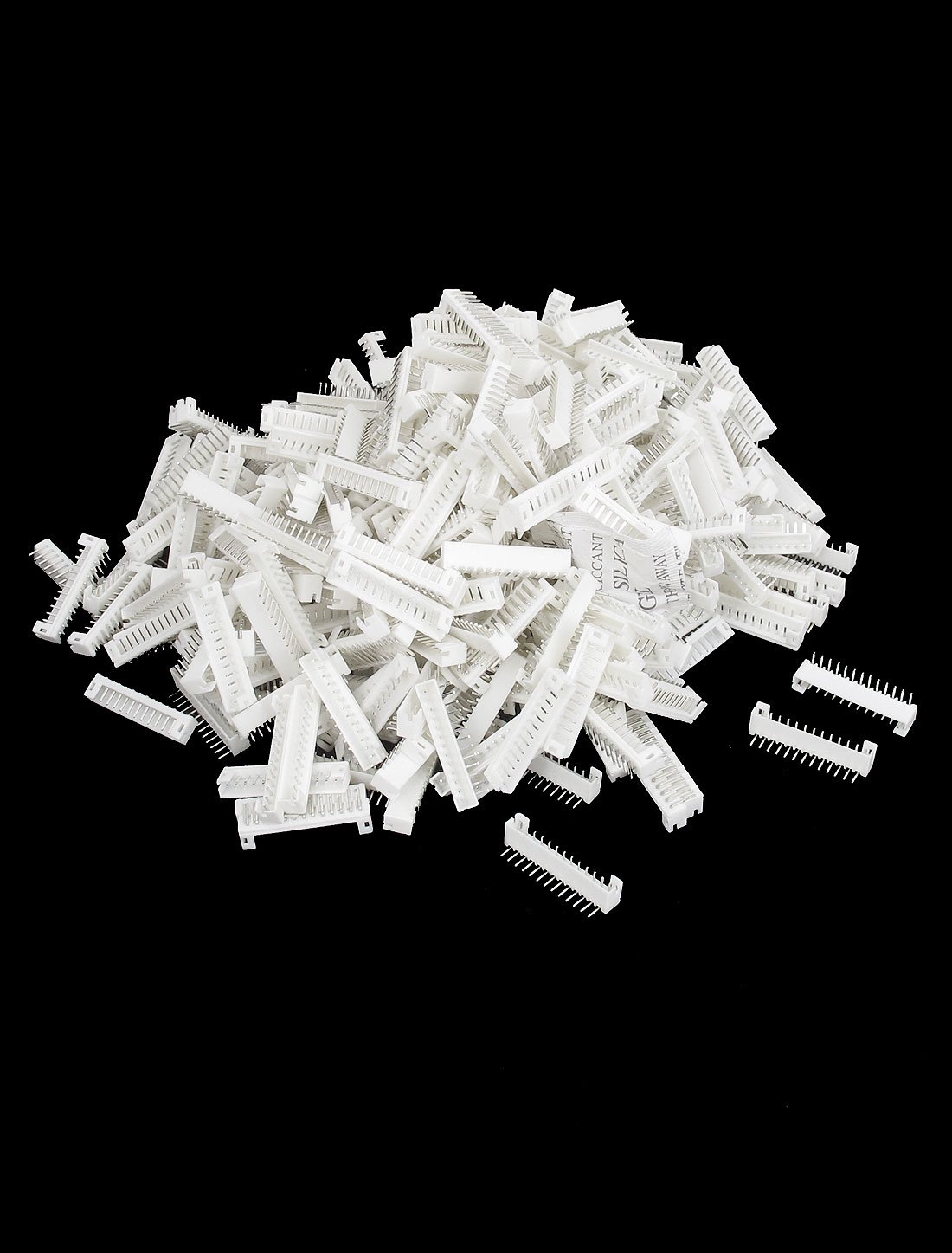 Aexit 100 Pcs Audio & Video Accessories 0.6-1mm Wire Range Closed End Cap Connectors & Adapters Connector White