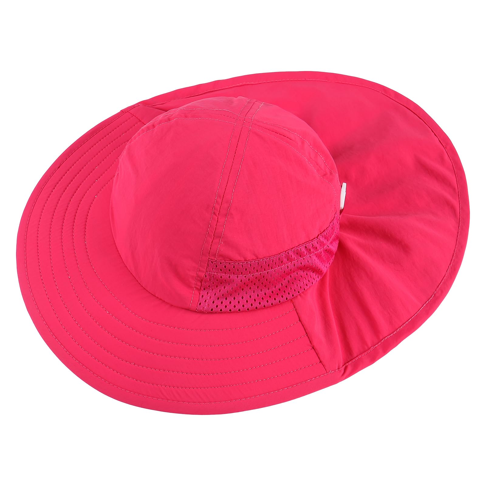 MASOCIO Baby Kinder Sonnenhut Reversibel Sommerhut Mädchen Jungen mit Breiter Krempe Fischerhut
