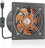 Vista 9 de HG Power Ventilador Extractor de 6 Pulgadas, Ventilador Extractor de Cocina Con Interruptor 308CFM, Ventilador de Ventilación Extractor Para Ático