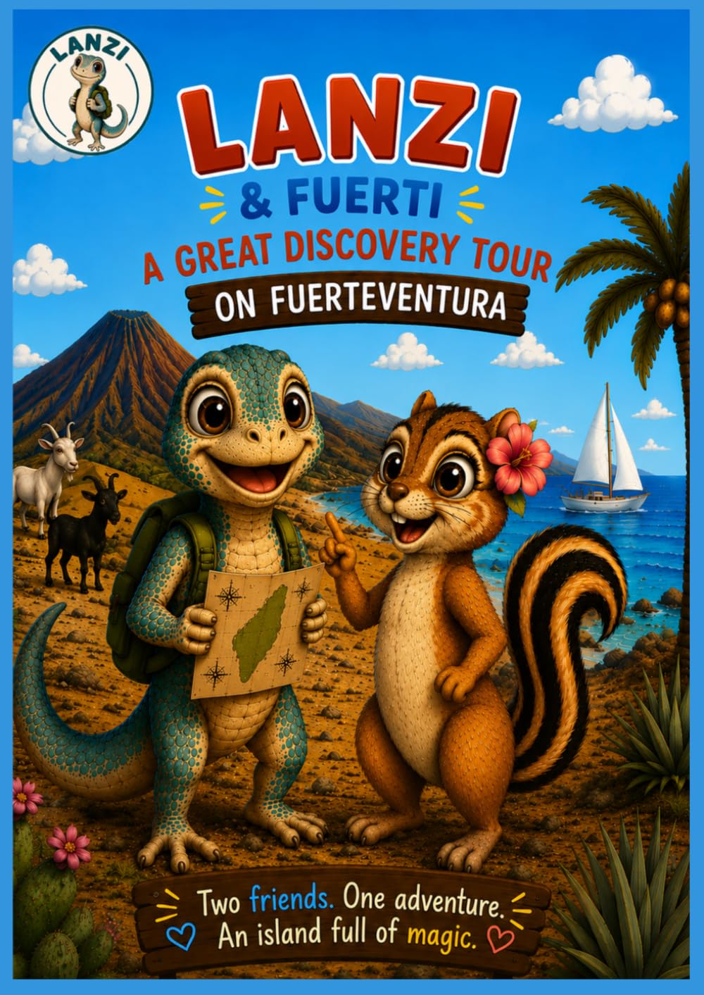 Lanzi & Fuerti: A Great Discovery Tour on Fuerteventura (Lanzi's Island Adventures)
