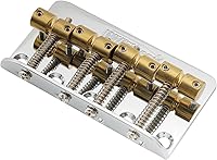 Vista 5 de Wilkinson WBBC Vintage - Sillines de latón para Fender Jazz Precision Bass, cromo