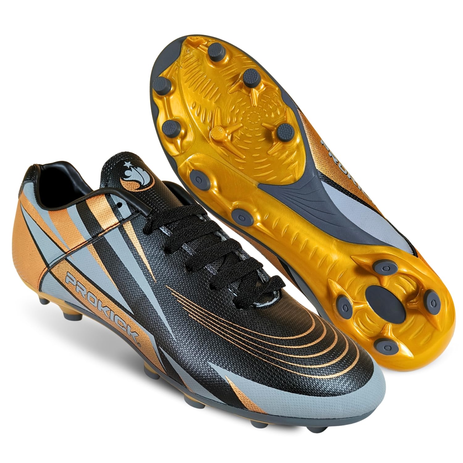 See full amazon price history chart for Prokick Ravager Football Shoes for Men | Soccer Shoe/Comfortable and Lightweight | Sports and Athletic Footwear with Synthetic Leather Having TPU Sole Soccer Stud Shoes, Black/Gold - 9 UK Prokick Ravager Football Shoes for Men | Soccer Shoe/Comfortable and Lightweight | Sports and Athletic Footwear with Synthetic Leather Having TPU Sole Soccer Stud Shoes, Black/Gold - 9 UK (B0DCZR62YT) Amazon Price History, Amazon Price Tracker
