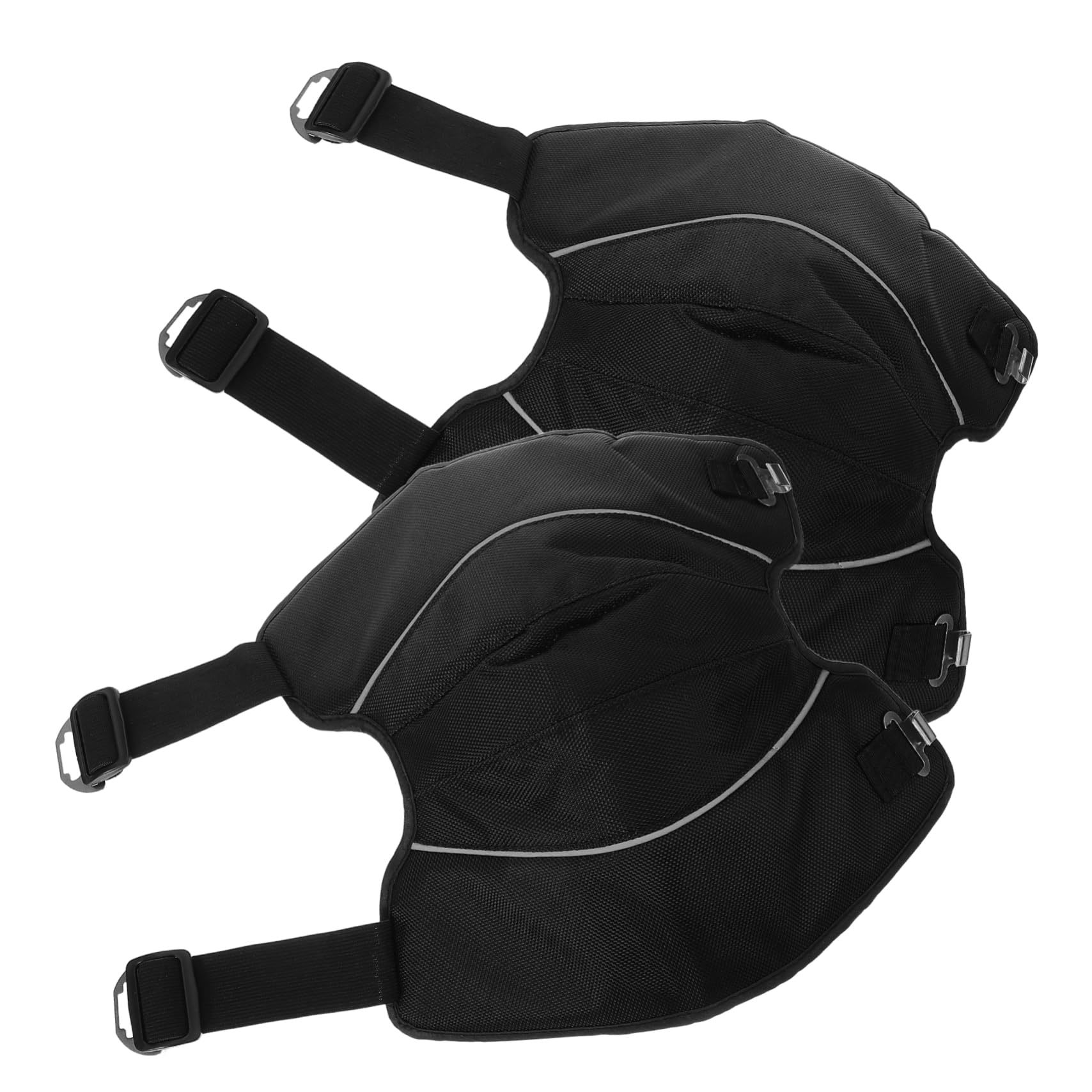 SOIMISS Rodillera Para Conducir E-bike Rodilleras Rodillera Para Hombres Protector De Rodillas Para Montar Equipo De Protección Deportiva Protector De Rodilla De Ciclismo Cuero Pu