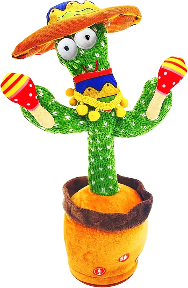 Amazon.com: JAKCJFII Talking Cactus Toy for Kids Boys and Girls