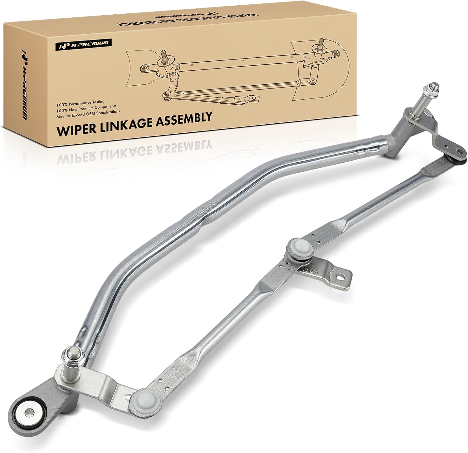 A-Premium Front Windshield Wiper Linkage Compatible with Dodge Journey 2009-2020