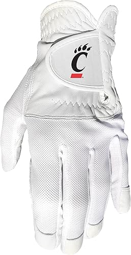 Vista 14 de Team Golf NCAA - Guante de golf para mano izquierda para hombre, para diestros, talla única, incluye marcador magnético extraíble de doble cara