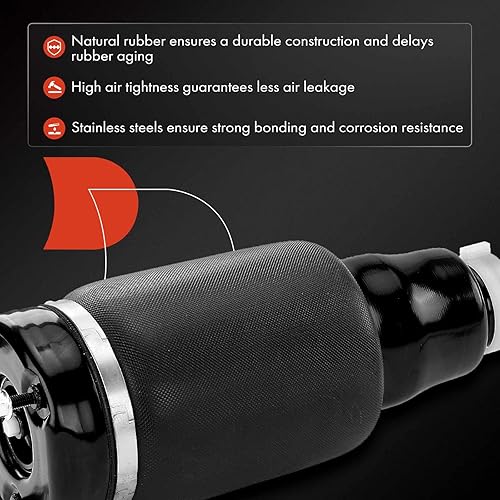 Miniatura 4 de A-Premium Puntal delantero izquierdo o derecho del amortiguador de choque de la suspensión del aire compatible con Mercedes-Benz W163 ML63 AMG 2007