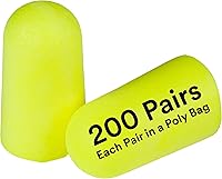 Vista 19 de 3M Tapones para oídos, E-A-Rsoft Yellow Neons 311-1251, 200 pares de tapones desechables, empaquetados individualmente, ligeramente más largos