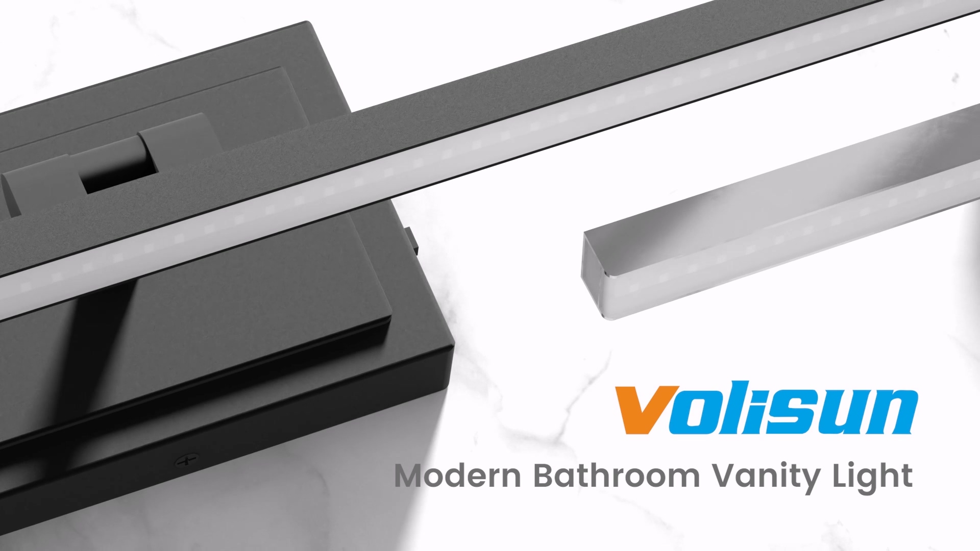 VOLISUN Modern Bathroom Vanity Light 24 inch, Rotatable, 14W