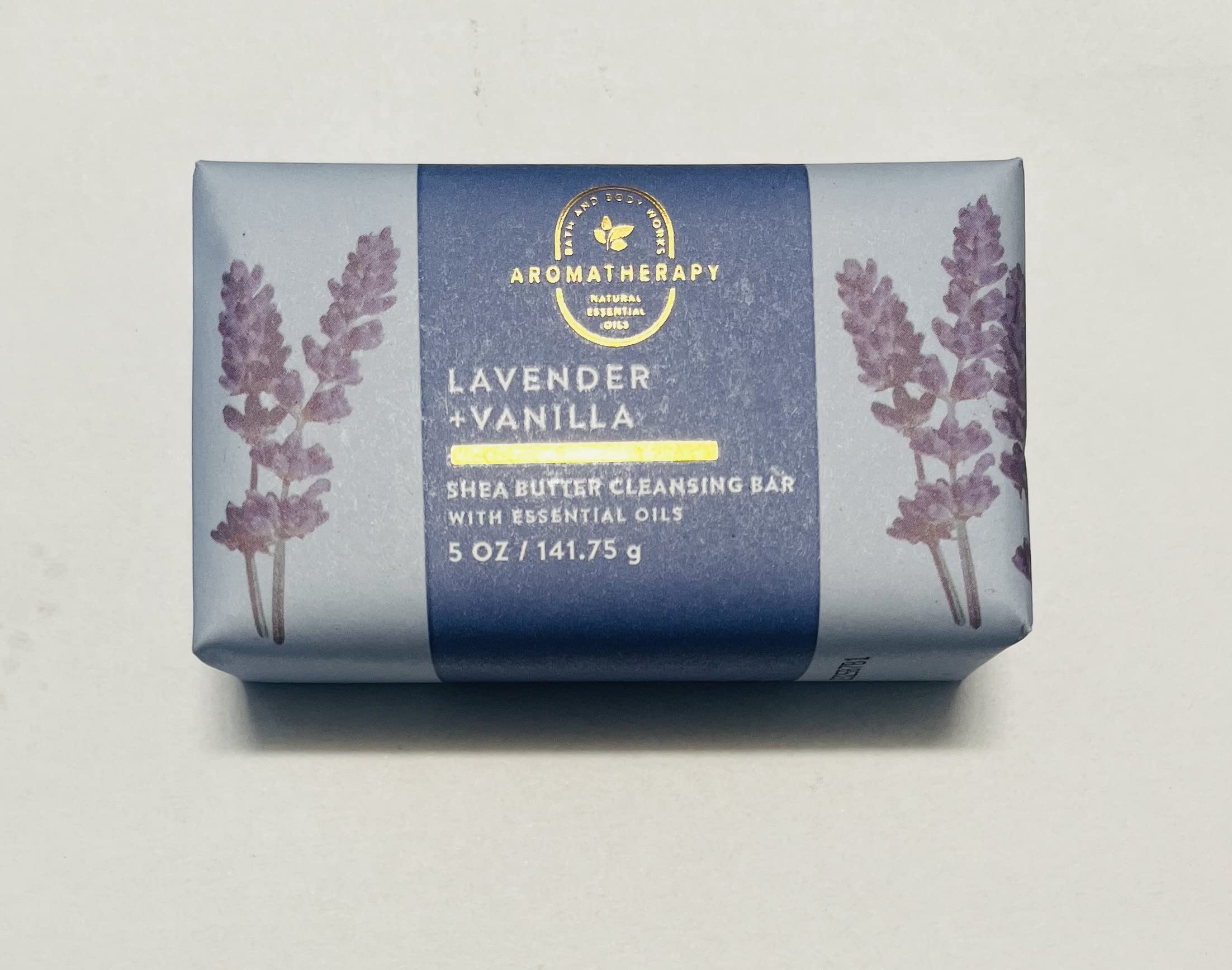 Aromatherapy Lavender +Vanilla Shea Butter Cleansing Bar