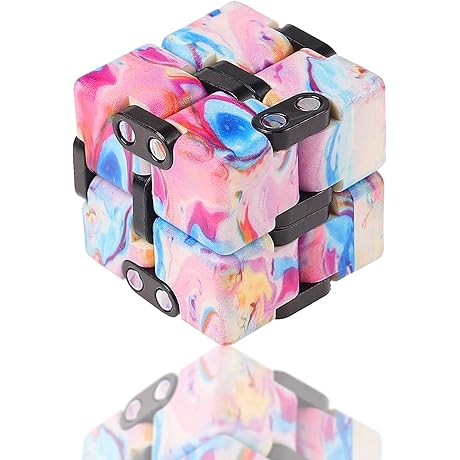 Aionly Stress Relief Pink Infinity Cube