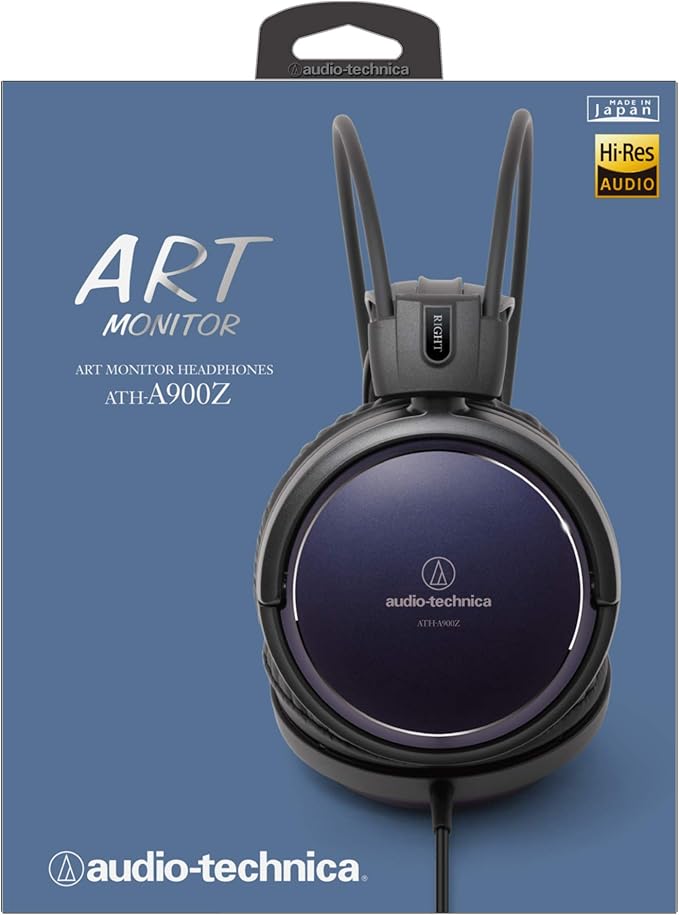 Amazon Co Jp Audio Technica Art Monitor ヘッドホン ハイレゾ音源対応 Ath A900z ブラック 家電 カメラ