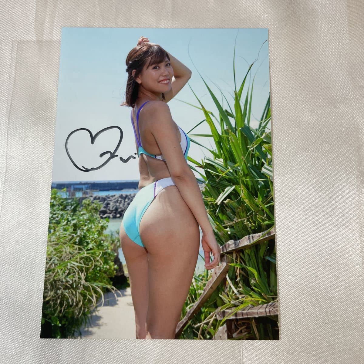 篠原冴美　サイン入りチェキ 篠原冴美 競これ 限定 直筆サイン入り チェキ8枚セット 7