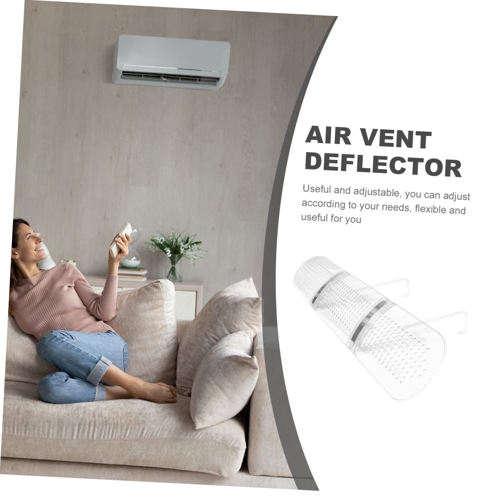 Air Conditioner Wind Deflector Adjustable Air Windshield - View #13