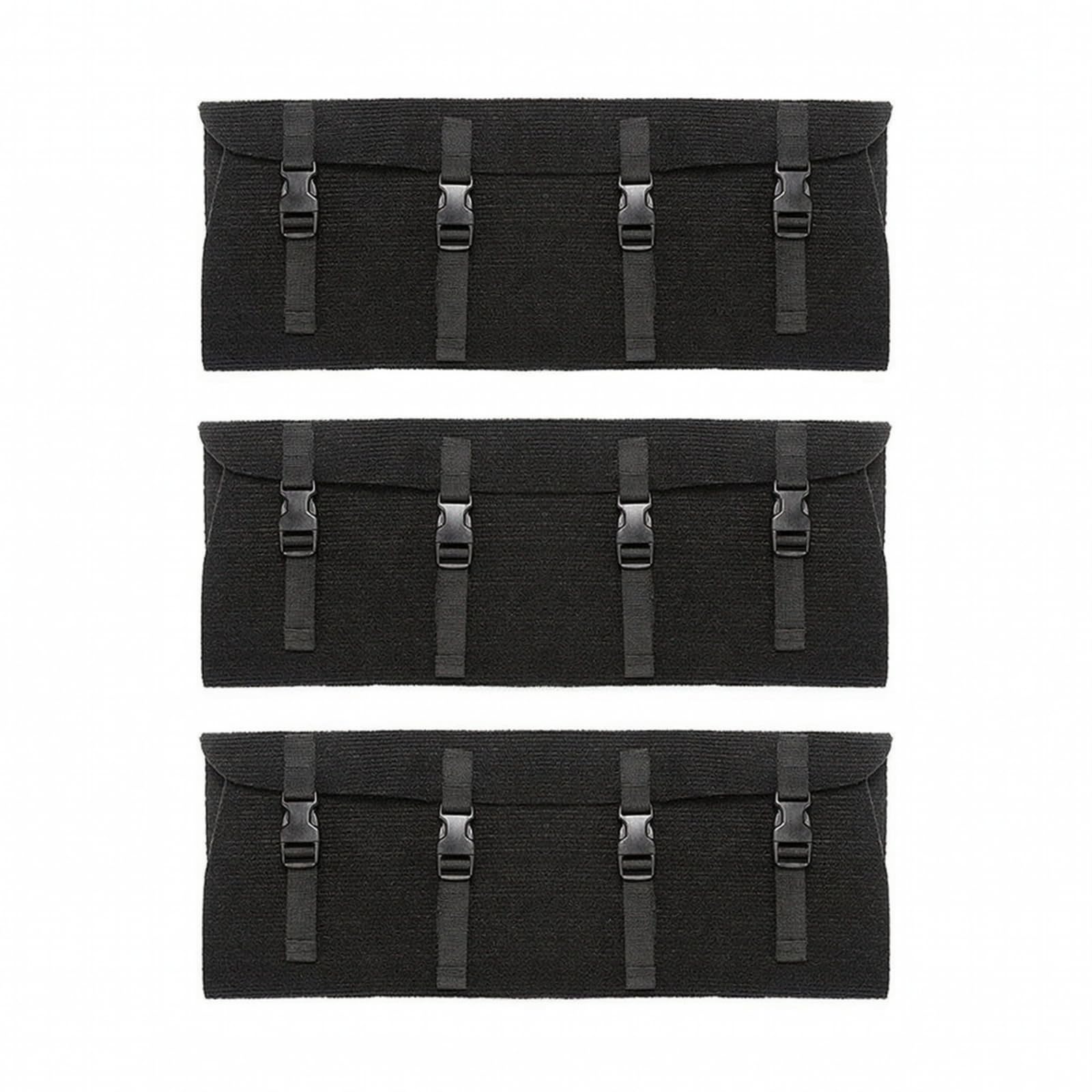 Harilla 3 Stück Treppenmatte leicht zu reinigen Camping-Treppenmatte verstellbar Trittstufenmatte mit schn für Familien, Outdoor-Abenteuer